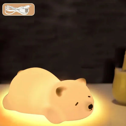 Bear Silicone Night Light