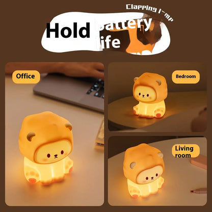 Lion Silicone Night Light