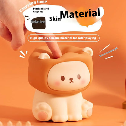 Lion Silicone Night Light