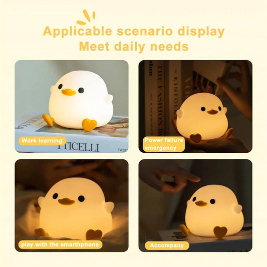 Duck Silicone Night Light