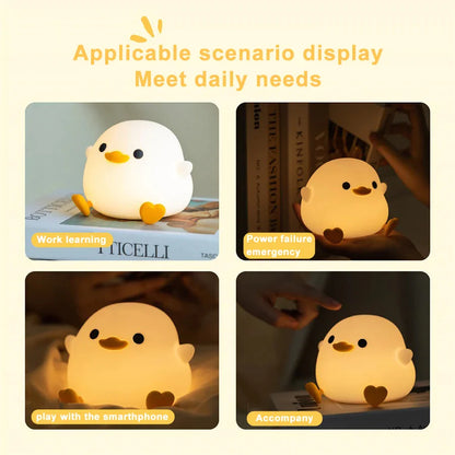 Duck Silicone Night Light