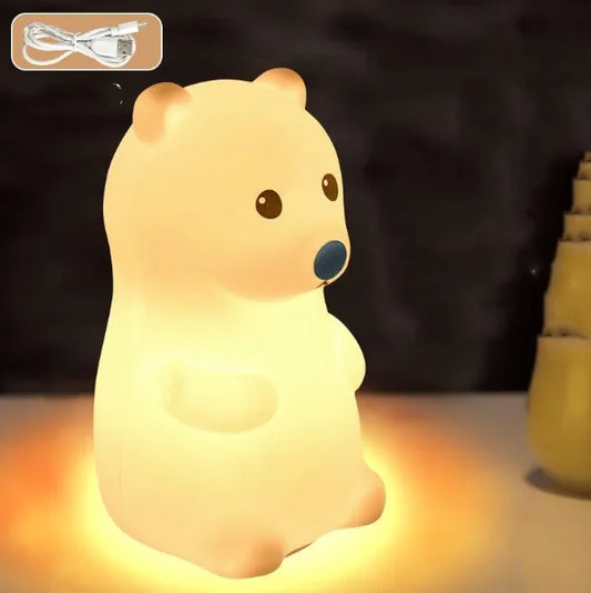 Bear Silicone Night Light