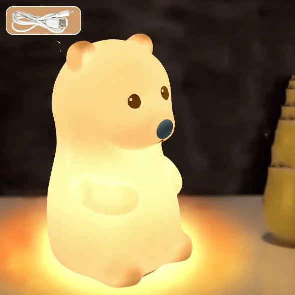 Bear Silicone Night Light